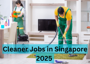 Cleaner Jobs in Singapore 2025 