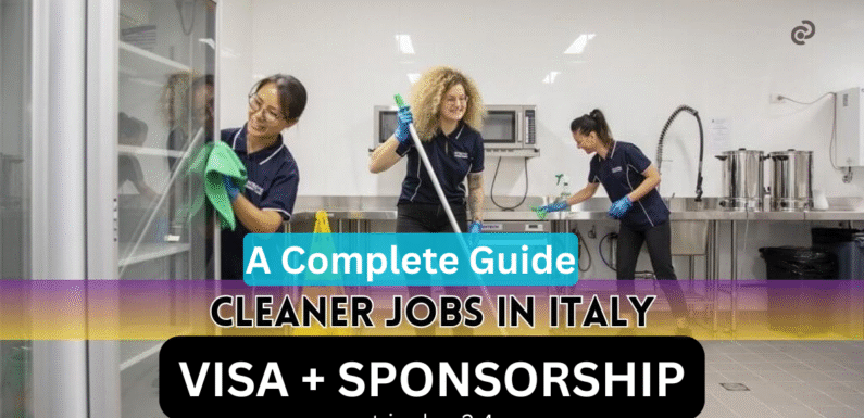 Cleaner Jobs in Italy