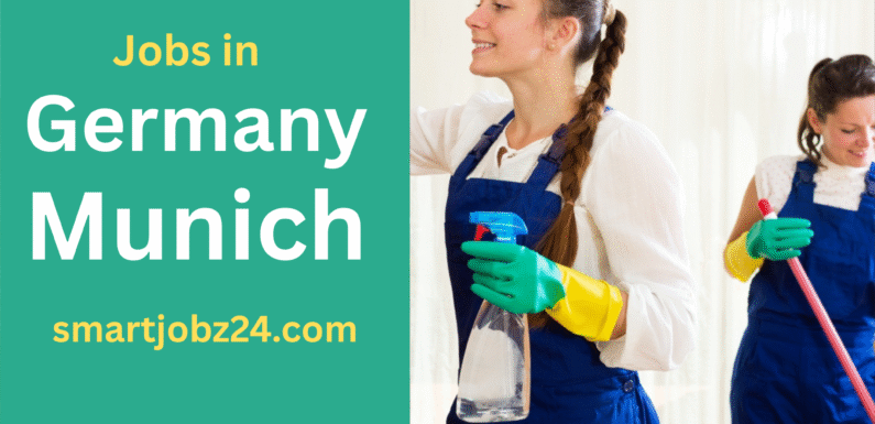 Public Cleaner Jobs in Germany Munich