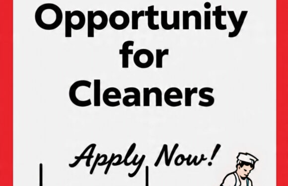 Job Opportunity for Cleaners in Singapore